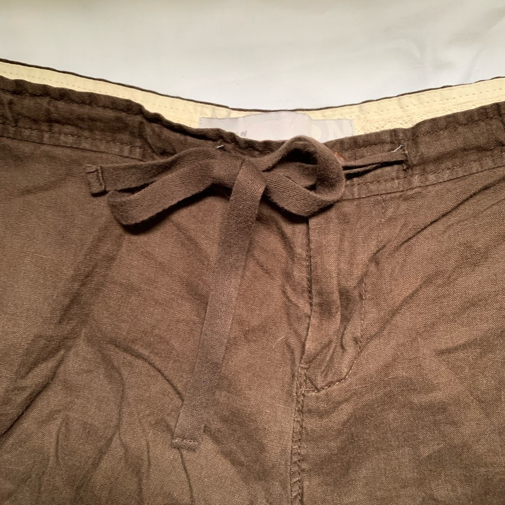 Old Navy size 4 brown linen shorts - Picture 5 of 5